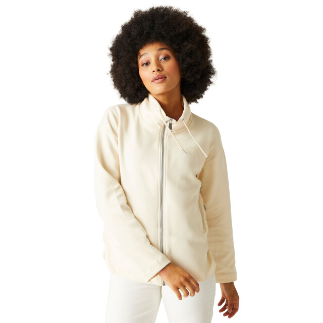 Regatta Dames ashlynn gebreide fleece jas UTRG11075_lightvanilla large