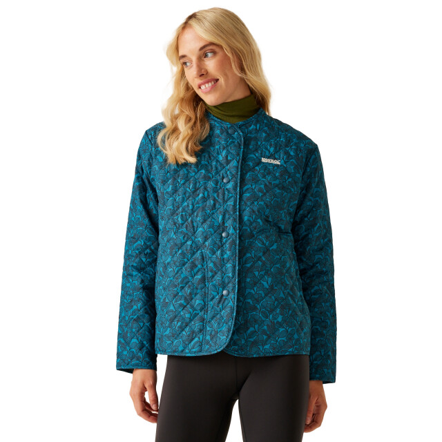 Regatta Dames orla kiely birdy jas UTRG11041_blue large