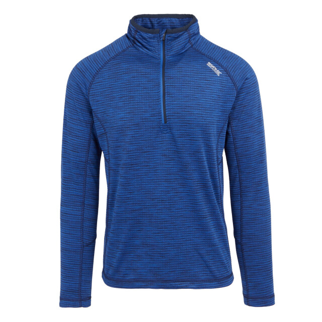 Regatta Heren yonder ii half zip fleece top UTRG11053_olympianblue large
