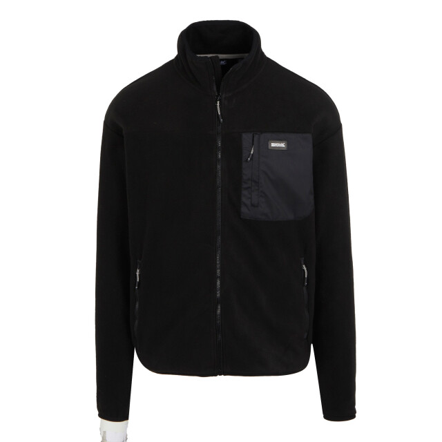 Regatta Heren frankie full zip fleecejack UTRG11055_black large