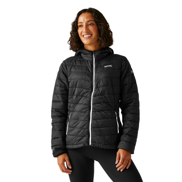 Regatta Dames hillpack ii hooded jacket UTRG11093_blacksealgrey large