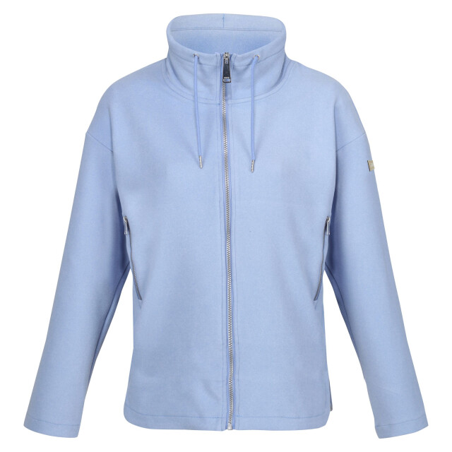 Regatta Dames ashlynn gebreide fleece jas UTRG11075_hydrangeablue large