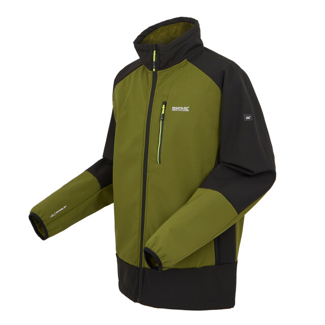 Regatta Heren moutdale soft shell jas UTRG11033_nephritegreenblack large