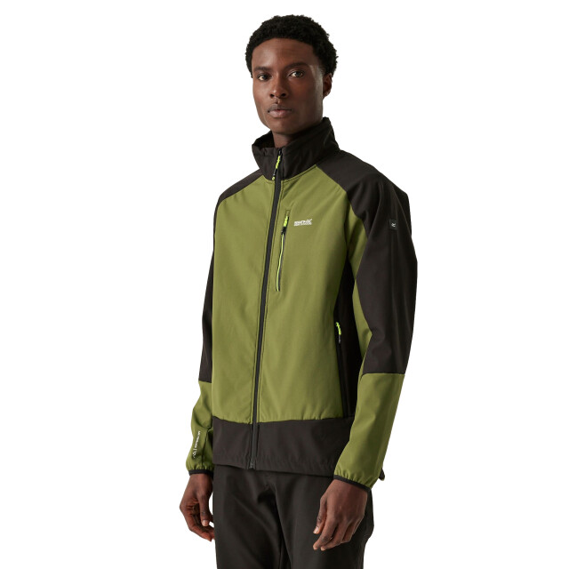 Regatta Heren moutdale soft shell jas UTRG11033_nephritegreenblack large
