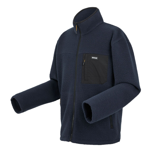 Regatta Heren frankie borg fleece UTRG11034_navy large