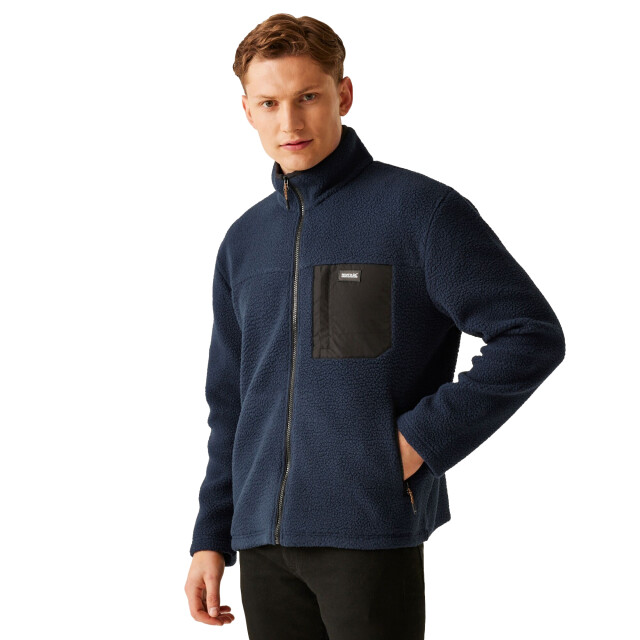 Regatta Heren frankie borg fleece UTRG11034_navy large
