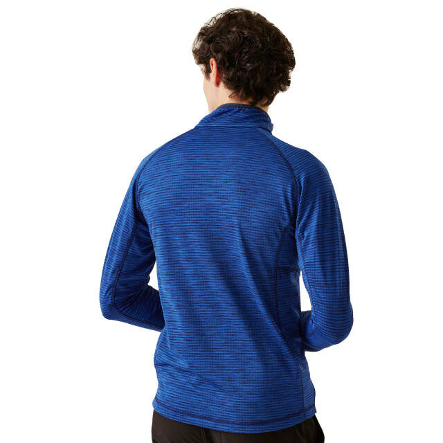 Regatta Heren yonder ii half zip fleece top UTRG11053_olympianblue large