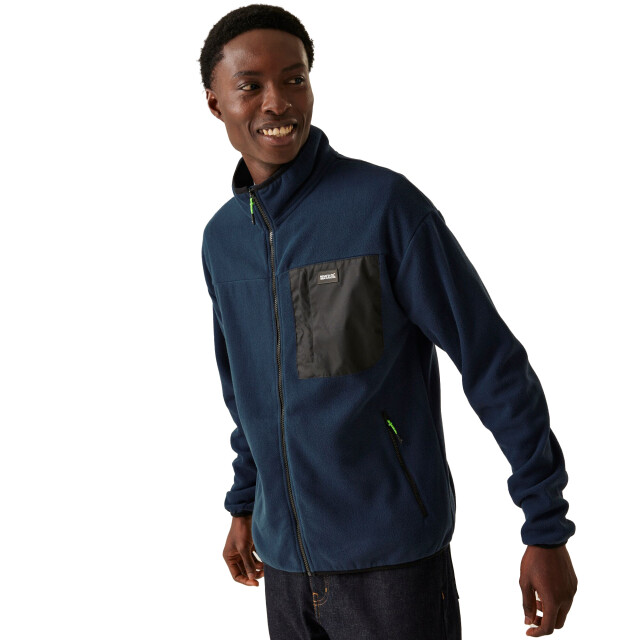 Regatta Heren frankie full zip fleecejack UTRG11055_navy large