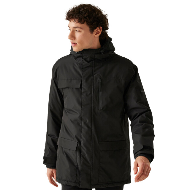 Regatta Heren penbreck ii waterdichte jas UTRG11070_black large