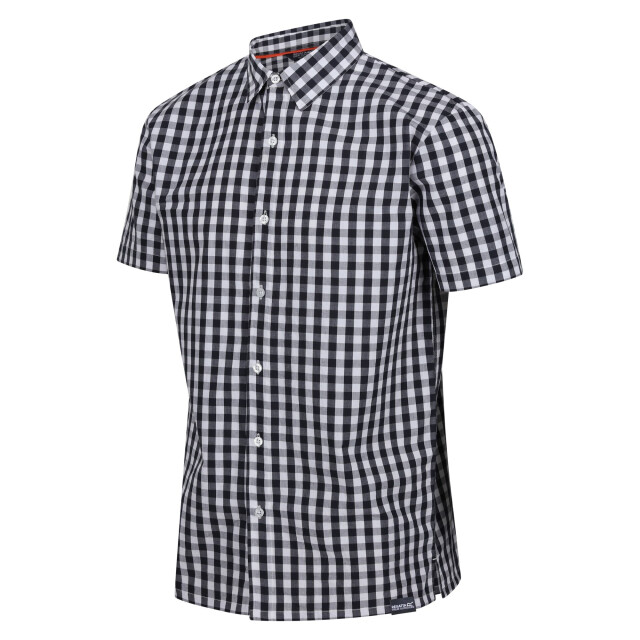 Regatta Heren denmoor geruit overhemd UTRG10991_navywhite large