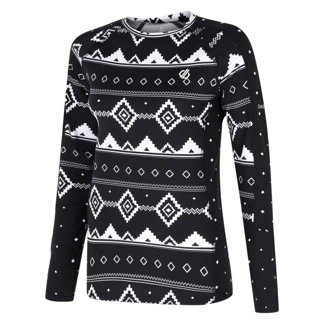 Dare2b Dames exchange iii fair isle base layer set UTRG11110_black large