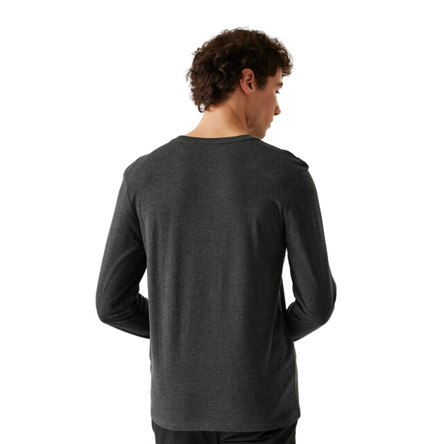 Regatta Heren maylow effen t-shirt UTRG11011_blackmarl large