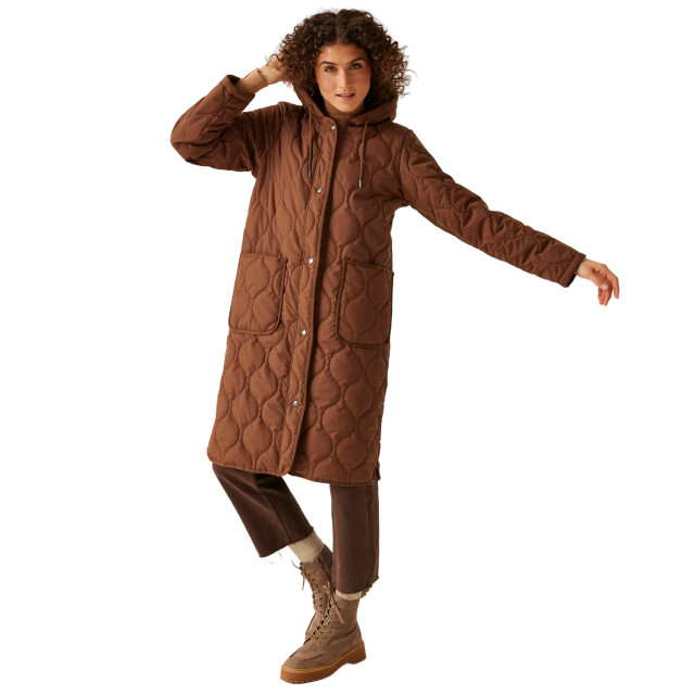 Regatta Dames jaycee ii gewatteerde jas UTRG10968_darkbrown large
