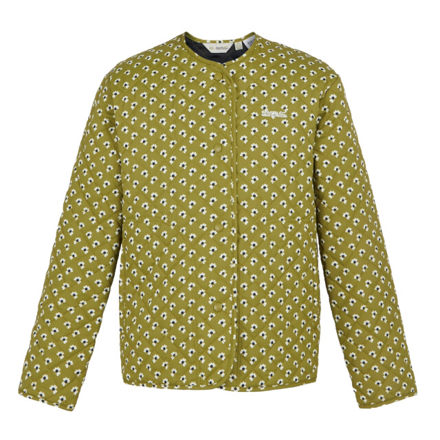 Regatta Dames orla kiely daisy gewatteerde jas UTRG11032_clovergreen large