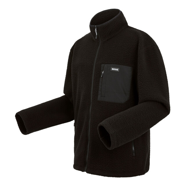 Regatta Heren frankie borg fleece UTRG11034_black large