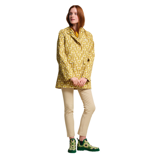 Regatta Dames orla kiely swing ii tall bloemen waterdichte jas UTRG10909_yellow large