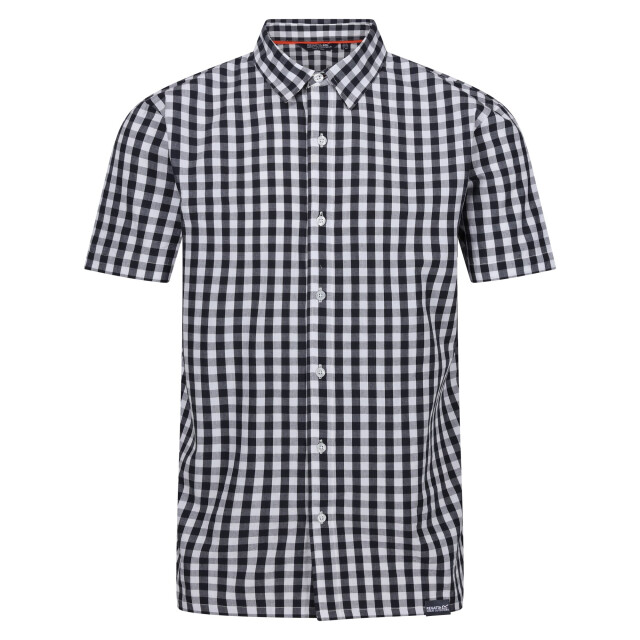 Regatta Heren denmoor geruit overhemd UTRG10991_navywhite large