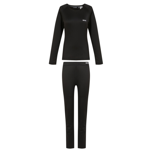 Regatta Dames effen thermische base layer set UTRG11021_black large