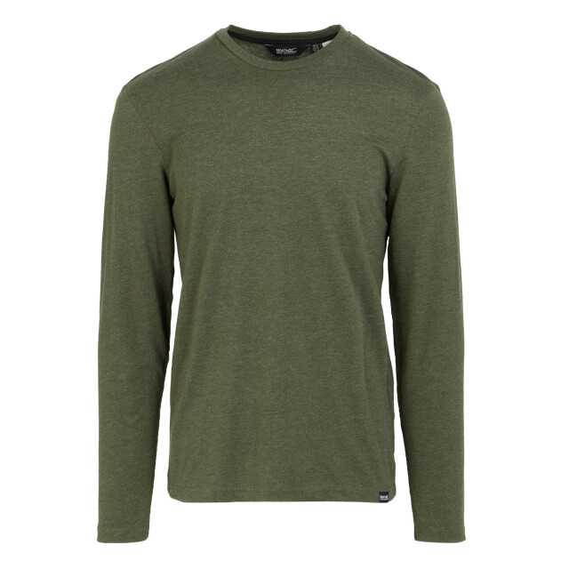 Regatta Heren maylow effen t-shirt UTRG11011_darkkhakimarl large