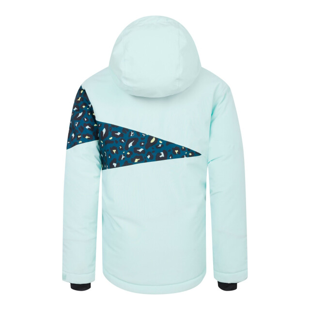 Dare2b Kinderen/kids humour iii cheetah print ski-jack UTRG10977_blue large