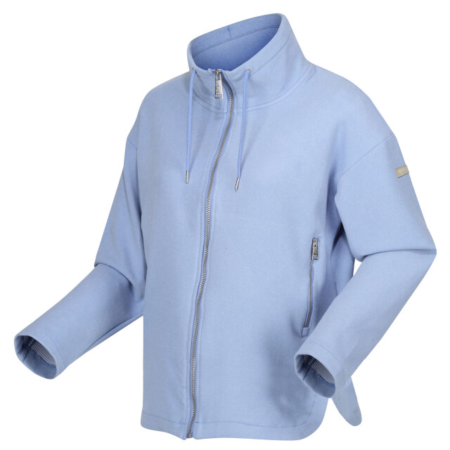 Regatta Dames ashlynn gebreide fleece jas UTRG11075_hydrangeablue large