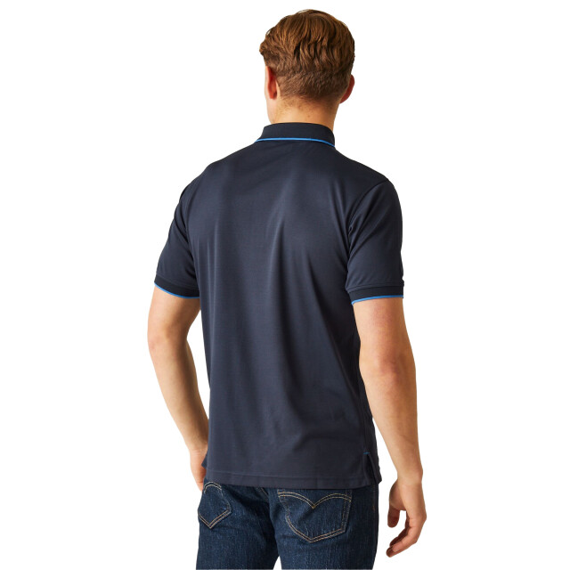 Regatta Heren navigate poloshirt met korte mouwen UTRG10810_navyfrenchblue large