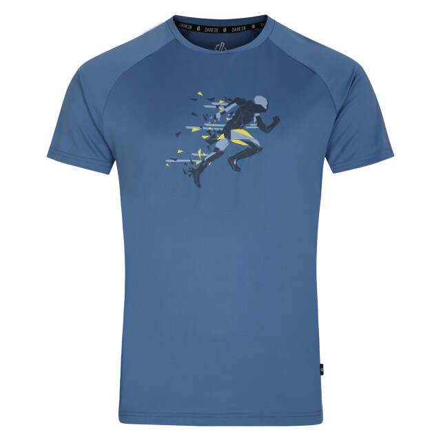 Dare2b Heren tech hardloop t-shirt UTRG10944_coronetblue large