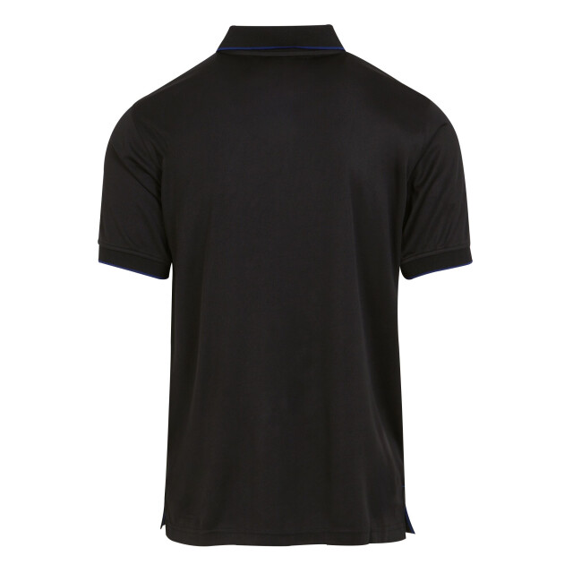 Regatta Heren navigate poloshirt met korte mouwen UTRG10810_blacknewroyal large