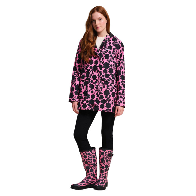Regatta Dames orla kiely swing ii floral waterdichte jas UTRG10910_pink large