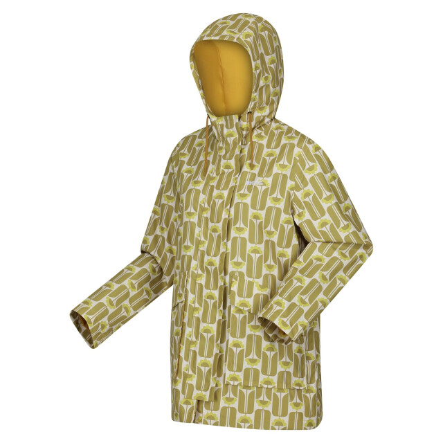 Regatta Dames orla kiely swing ii tall bloemen waterdichte jas UTRG10909_yellow large