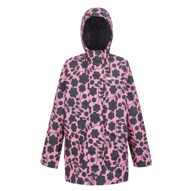 Regatta Dames orla kiely swing ii floral waterdichte jas UTRG10910_pink large