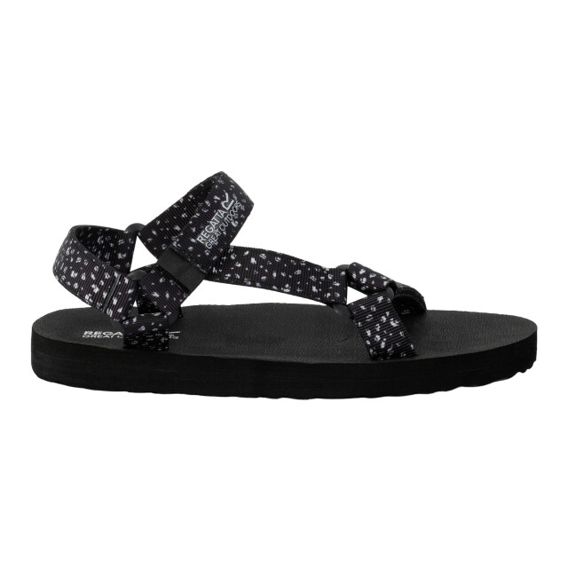 Regatta Dames lady vendeavour polka dot sandalen UTRG10793_blackwhite large