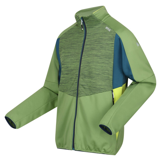 Regatta Heren yare viii full zip jas UTRG10799_piquantgreenmoroccanbluecitronlime large