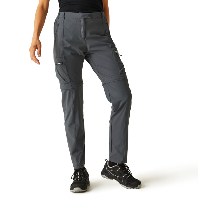 Regatta Dames travel light packaway broek UTRG10815_sealgrey large