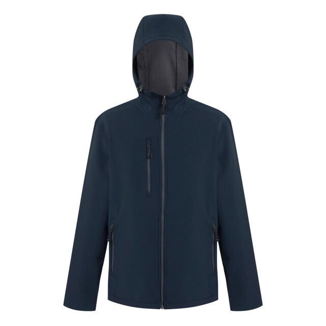 Regatta Heren navigate 2 layer soft shell jas UTRG10787_navysealgrey large