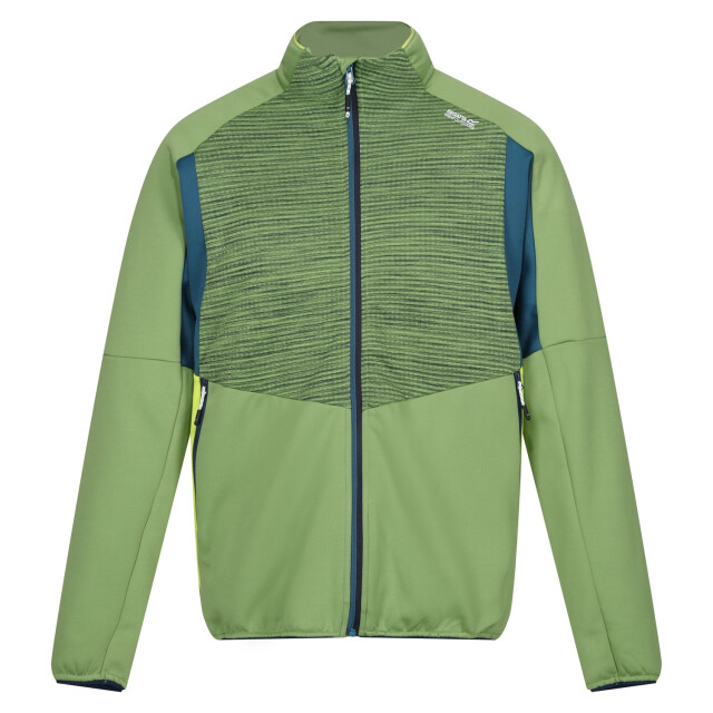 Regatta Heren yare viii full zip jas UTRG10799_piquantgreenmoroccanbluecitronlime large
