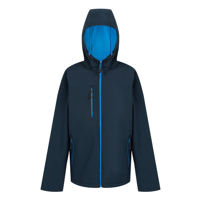Regatta Heren navigate 2 layer soft shell jas UTRG10787_navyfrenchblue large