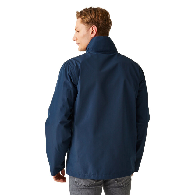 Regatta Heren ascender waterdichte soft shell jas UTRG10758_navyclassicred large