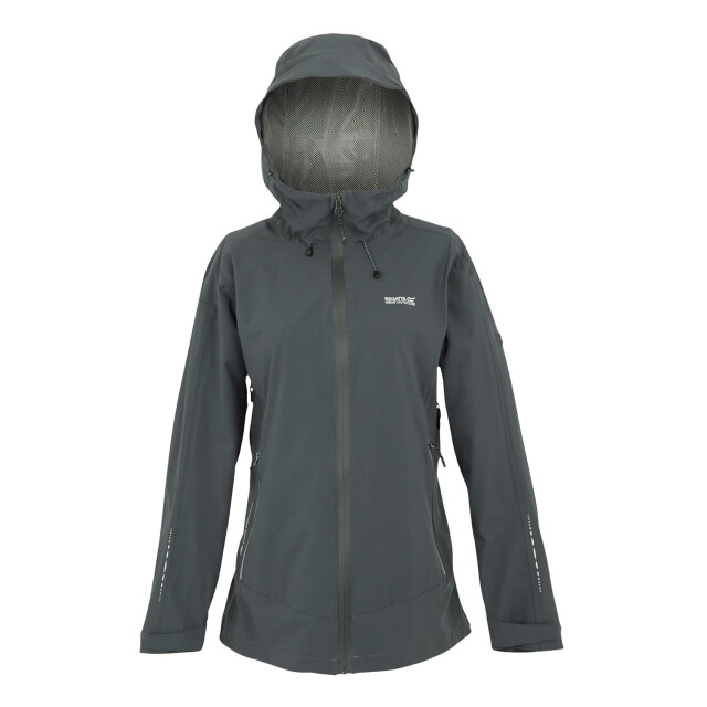 Regatta Dames okara waterdichte jas UTRG10709_sealgreycloudygrey large