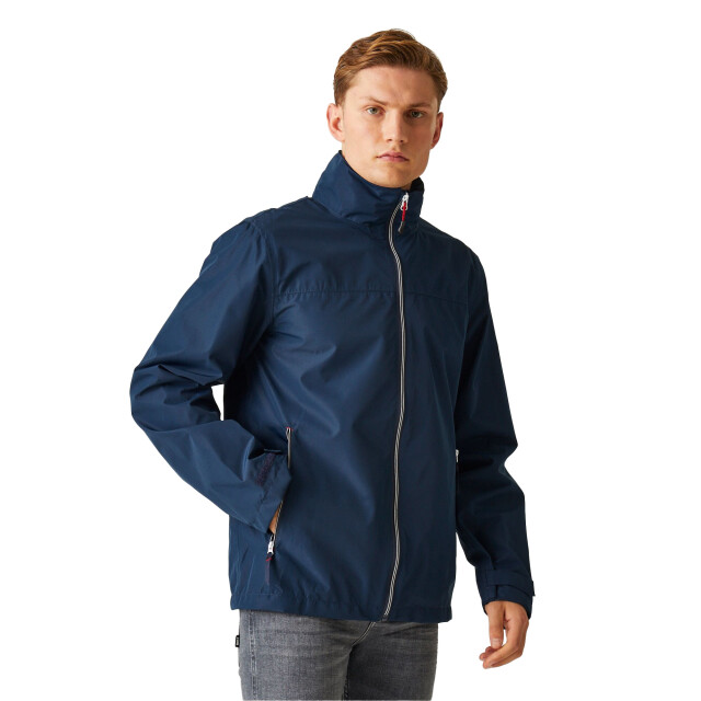 Regatta Heren ascender waterdichte soft shell jas UTRG10758_navyclassicred large