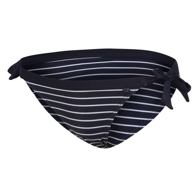 Regatta Dames flavia string gestreept bikinibroekje UTRG10652_navywhite large