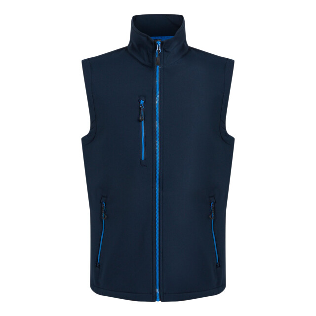 Regatta Heren navigate softshell 2-laags bodywarmer UTRG10672_navyfrenchblue large