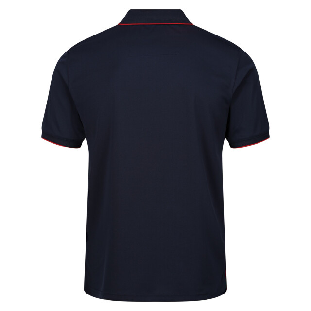 Regatta Heren oakmont poloshirt UTRG10704_navydangerred large