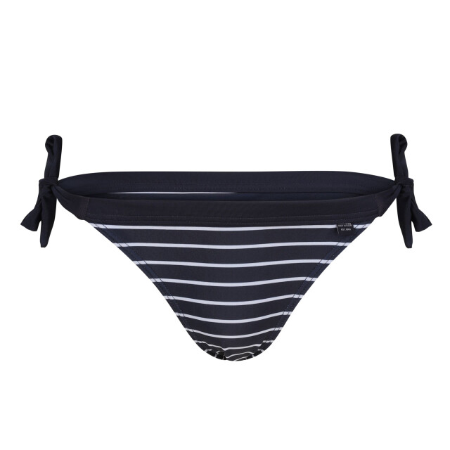 Regatta Dames flavia string gestreept bikinibroekje UTRG10652_navywhite large