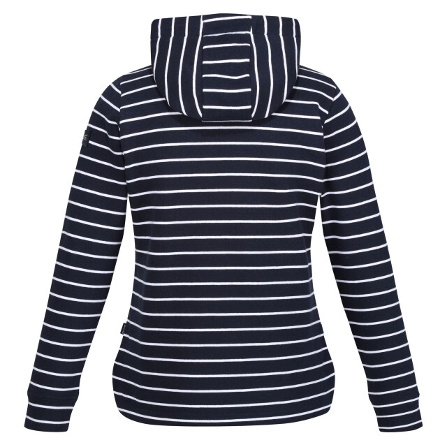 Regatta Dames bayletta full zip hoodie UTRG10676_navywhite large
