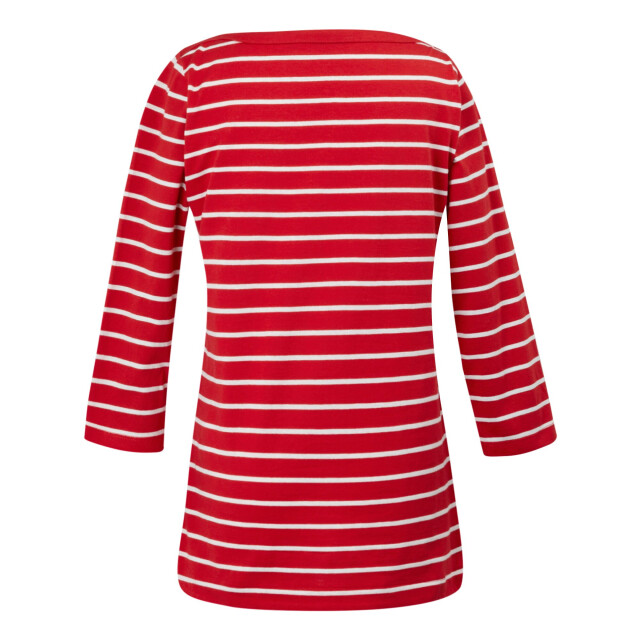 Regatta Dames bayletta 3/4 mouw top UTRG10195_highriskredwhite large