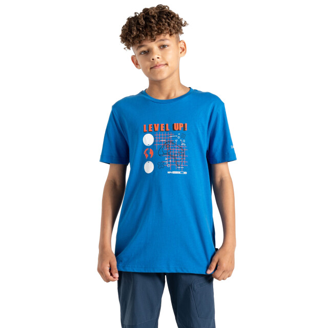 Dare2b Trailr ii t-shirt voor kinderen UTRG10097_athleticblue large