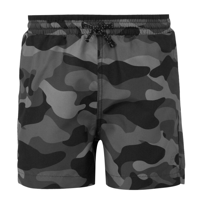 Regatta Skander iii effen zwemshort kinderen/kinderen UTRG10671_greyblackcamo large