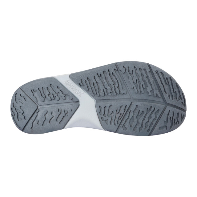 Regatta Grote buiten vrouwen/dames lady santa cruz open teen sandalen UTRG996_glaciergreenfourleafclover large