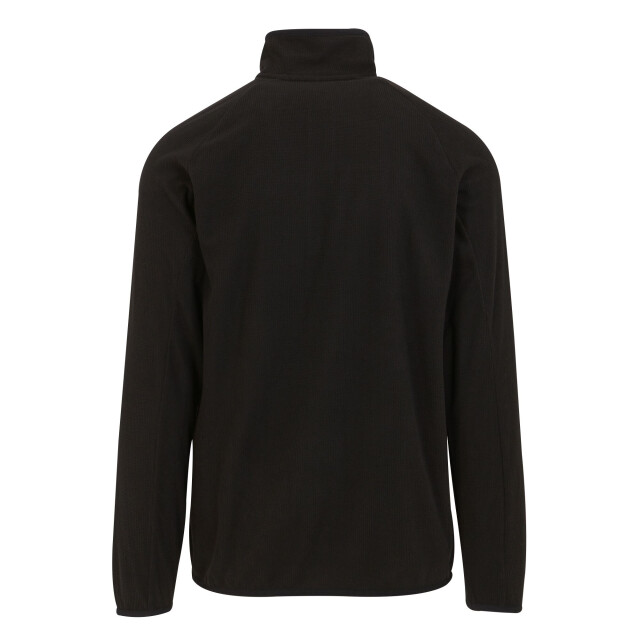 Regatta Heren navigate half zip fleece UTRG9760_blacklimegreen large